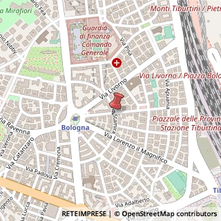 Mappa Via Michele di Lando, 58 bis, 00162 Roma, Roma (Lazio)