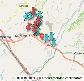 Mappa Via Arturo Pompeati Luchini, 00050 Fiumicino RM, Italia (1.4565)