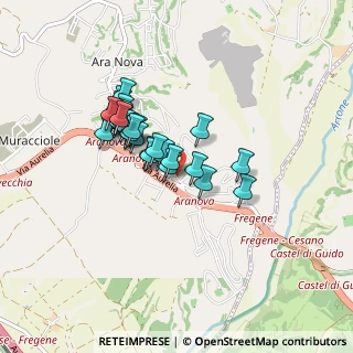 Mappa Via Arturo Pompeati Luchini, 00050 Fiumicino RM, Italia (0.71724)