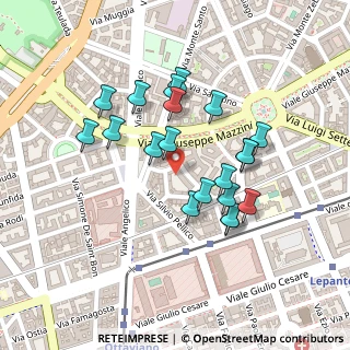 Mappa Via Antonio Baiamonti n. 4 |, 00195 Roma RM, Italia (0.21)