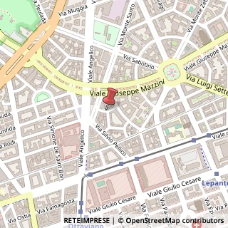 Mappa Via Fratelli Rosselli, 4, 00195 Roma, Roma (Lazio)