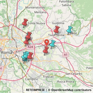 Mappa Via Sant' Elena Sannita, 00132 Roma RM, Italia (8.145)