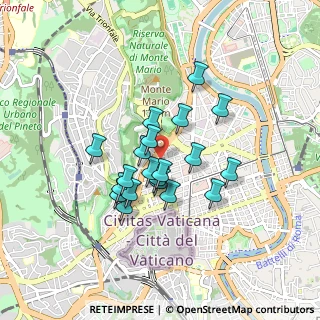 Mappa Via Nazario Sauro, 00195 Roma RM, Italia (0.697)