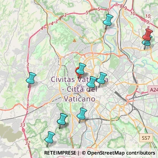 Mappa Via Nazario Sauro, 00195 Roma RM, Italia (5.43727)