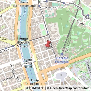 Mappa Via degli Scialoja, 18, 00196 Roma, Roma (Lazio)