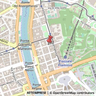 Mappa Via Emanuele Gianturco, 6, 00196 Roma, Roma (Lazio)