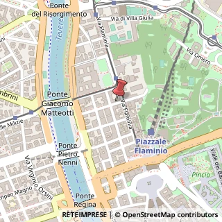 Mappa Via Pasquale Stanislao Mancini, 2, 00196 Roma, Roma (Lazio)