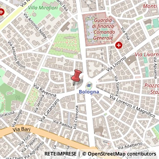 Mappa Via Ernesto Monaci, 11, 00161 Roma, Roma (Lazio)