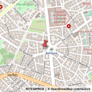 Mappa Via Ernesto Monaci, 451, 00133 Roma, Roma (Lazio)