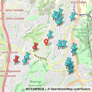 Mappa Via Dolcedo, 00168 Roma RM, Italia (1.306)