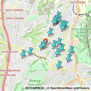 Mappa Via Dolcedo, 00168 Roma RM, Italia (0.966)