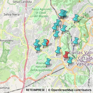 Mappa Via Dolcedo, 00168 Roma RM, Italia (2.06875)