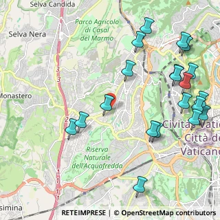 Mappa Via Dolcedo, 00168 Roma RM, Italia (2.8065)