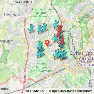 Mappa Via Dolcedo, 00168 Roma RM, Italia (1.445)