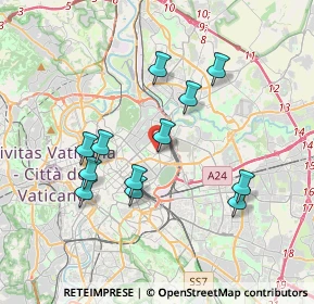 Mappa Sede legale, 00161 Roma RM, Italia (3.62083)