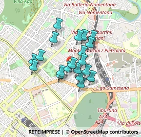 Mappa Sede legale, 00161 Roma RM, Italia (0.6545)