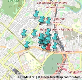 Mappa Sede legale, 00161 Roma RM, Italia (0.55)