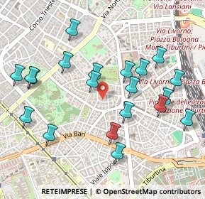 Mappa Via Antonio Gallonio, 00161 Roma RM, Italia (0.5615)