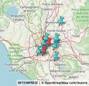 Mappa Via Antonio Gallonio, 00161 Roma RM, Italia (8.27846)