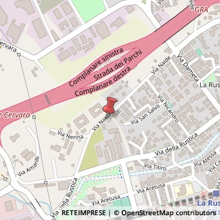 Mappa Via Naide, 46, 00155 Roma, Roma (Lazio)