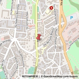 Mappa Via Mattia Battistini, 216, 00167 Roma, Roma (Lazio)