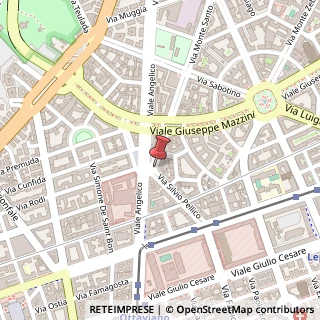 Mappa Via Giunio Bazzoni, 19, 00195 Roma, Roma (Lazio)