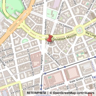 Mappa Via Giunio Bazzoni, 3, 00195 Roma, Roma (Lazio)
