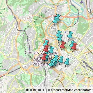 Mappa Via Giunio Bazzoni, 00195 Roma RM, Italia (1.8015)