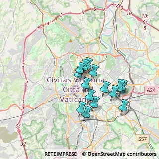 Mappa Via Giunio Bazzoni, 00195 Roma RM, Italia (3.13688)