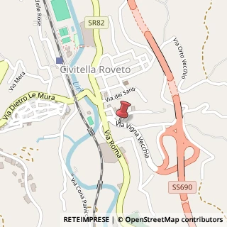 Mappa Via Vigna Vecchia, 12, 67054 Civitella Roveto, L'Aquila (Abruzzo)