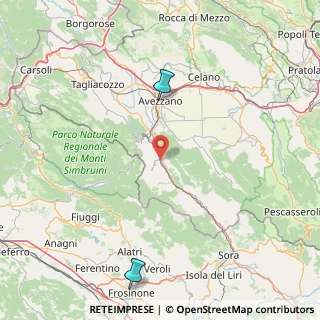 Mappa Piazza Gransas, 67054 Civitella Roveto AQ, Italia (65.142)