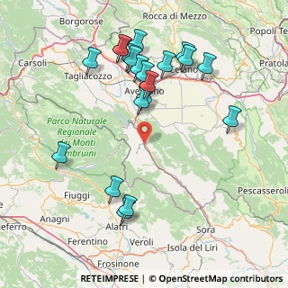 Mappa Piazza Gransas, 67054 Civitella Roveto AQ, Italia (18.125)