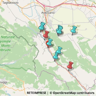 Mappa Piazza Gransas, 67054 Civitella Roveto AQ, Italia (6.0918181818182)