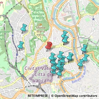 Mappa Via Faà di Bruno Emilio, 00195 Roma RM, Italia (1.047)