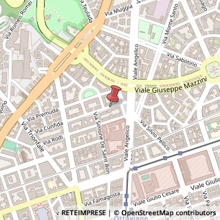 Mappa Via Emilio Fa? di Bruno, 25, 00195 Roma, Roma (Lazio)
