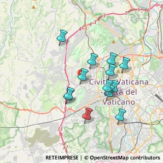 Mappa Via Felice Lazzarino, 00168 Roma RM, Italia (3.48308)