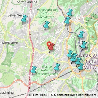 Mappa Via Felice Lazzarino, 00168 Roma RM, Italia (2.62467)