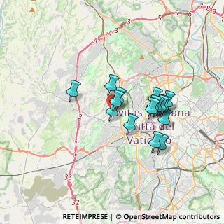 Mappa Via Mattia Battistini, 00167 Roma RM, Italia (2.94813)