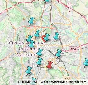 Mappa Viale dell'Uccelliera, 00197 Roma RM, Italia (4.73533)