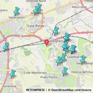 Mappa Via Collatina CC Roma Est, 00132 Roma RM, Italia (2.82313)