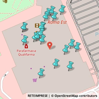 Mappa Via Collatina CC Roma Est, 00132 Roma RM, Italia (0.0705)