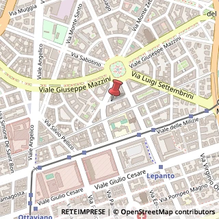 Mappa Via Tazzoli Enrico, 6, 00195 Roma, Roma (Lazio)
