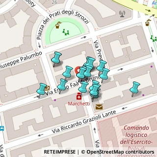 Mappa Via Pasquale Leonardi Cattolica, 00195 Roma RM, Italia (0.015)