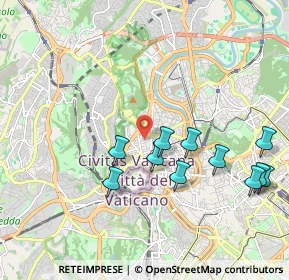 Mappa Via Pasquale Leonardi Cattolica, 00195 Roma RM, Italia (2.16273)