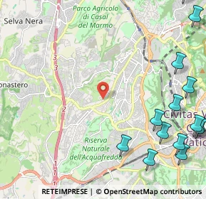 Mappa Via Fratel Giuseppe Lazzaro, 00168 Roma RM, Italia (3.53286)