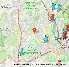 Mappa Via Fratel Giuseppe Lazzaro, 00168 Roma RM, Italia (3.34909)