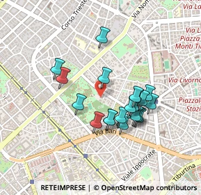 Mappa Via di Villa Torlonia, 00161 Roma RM, Italia (0.3945)