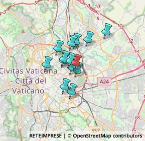 Mappa Via di Villa Torlonia, 00161 Roma RM, Italia (2.09071)