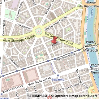 Mappa Via Nicola Ricciotti, 11, 00195 Roma, Roma (Lazio)