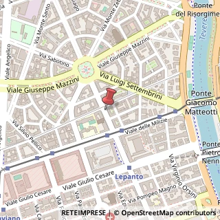 Mappa Via Giuseppe Ferrari, 4, 00195 Roma, Roma (Lazio)